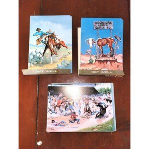 Lot 26 Assorted Vintage 1980s GET WELL Cards Illus by Boots Reynolds